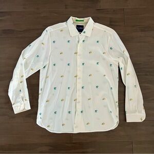 Tommy Bahama Limited Edition Long Sleeve Button Down Shirt Mens Large